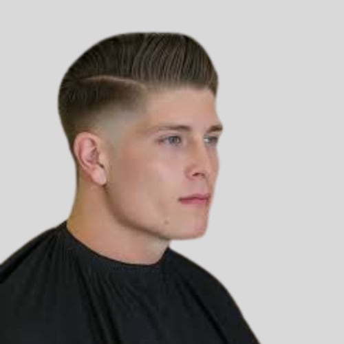 Penteado masculino para disfarçar a calvície