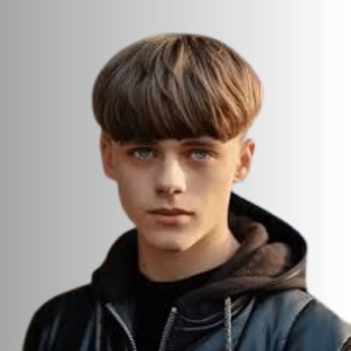 Teenage Bowl Cut