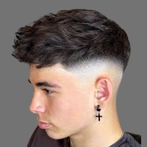 Corte de cabelo texturizado