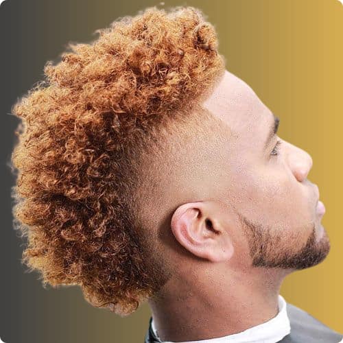 Afro Burst Fade