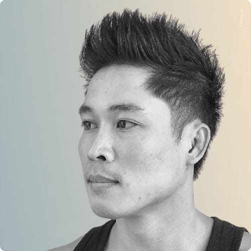 Asian Faux Hawk