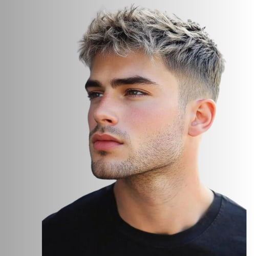 Blonde Fade Perfection Hairstyle