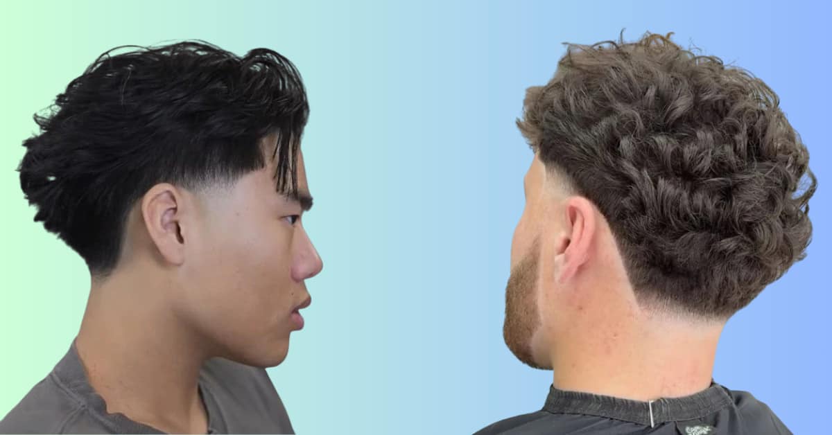 Corte de cabelo Blowout com degradé