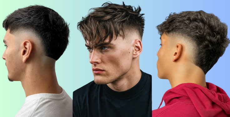 Cortes de cabelo Burst Fade