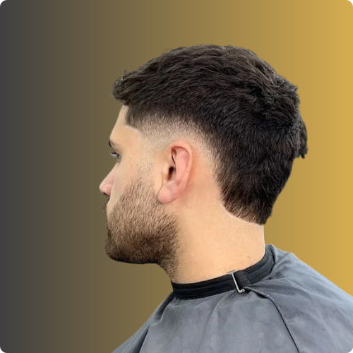 Burst Fade Textured