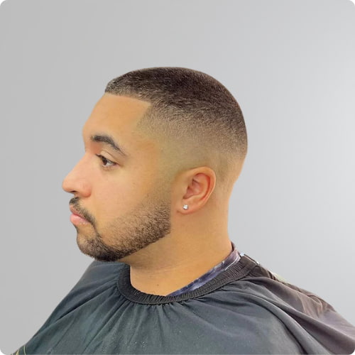 Buzz Cut Mid Taper Fade