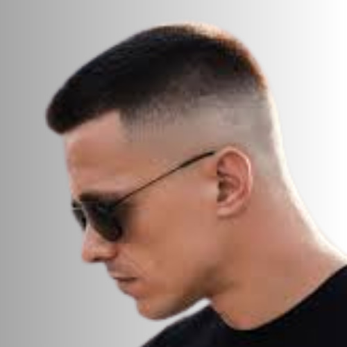 Buzz Cut Temple Fade
