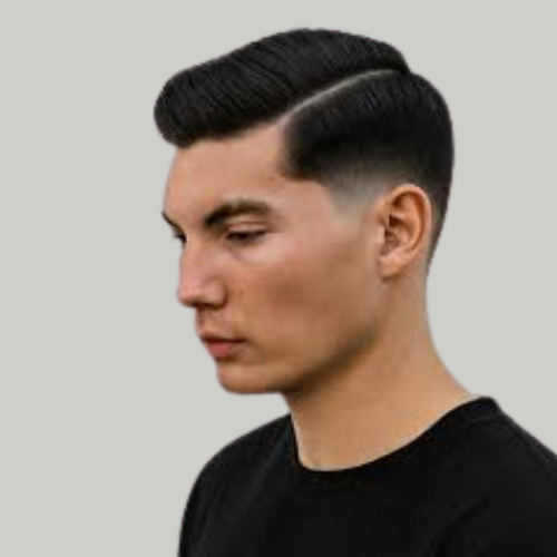 Comb Over Fade Hairstyle