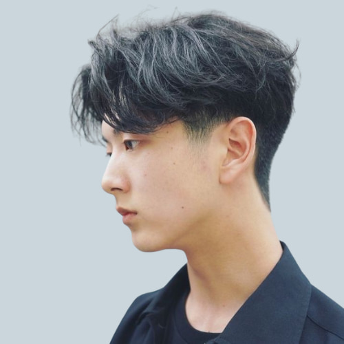Comma Hair Middle Part