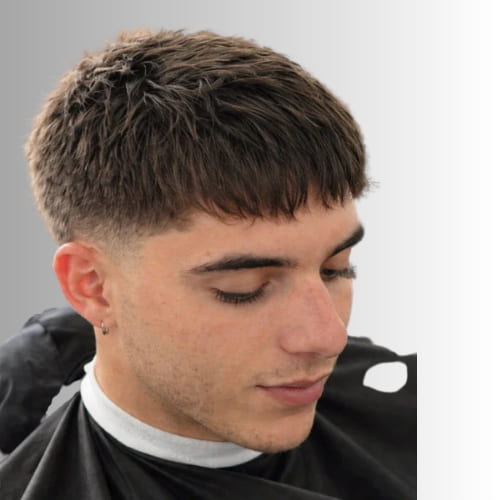 Crop Fade Refined Hairstyle