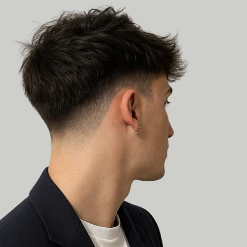 Curve Below Sharp Hairstyle