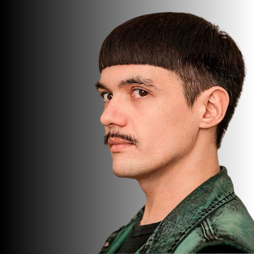 Edgar Bowl Haircut