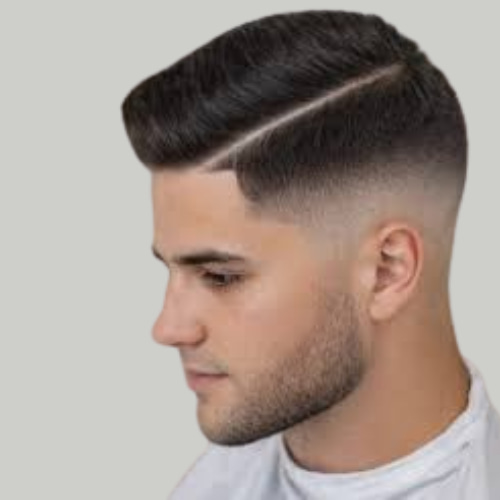 Edge Meets Fade Hairstyle