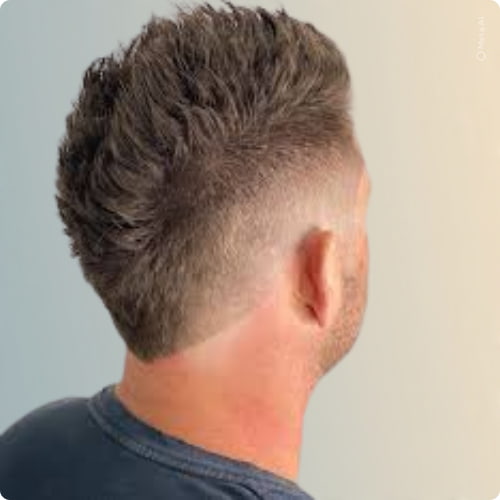 Faux Hawk Fade