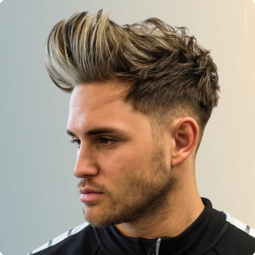 Faux Hawk Quiff