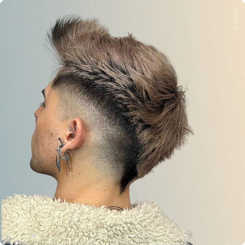 Faux Hawk Undercut