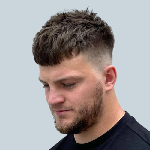 French Crop Comma Hair