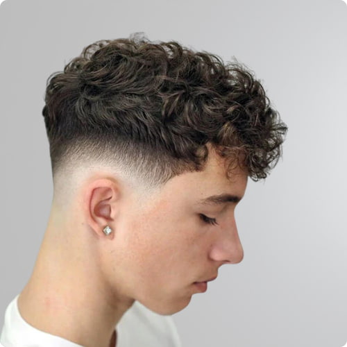 French Crop Mid Taper Fade