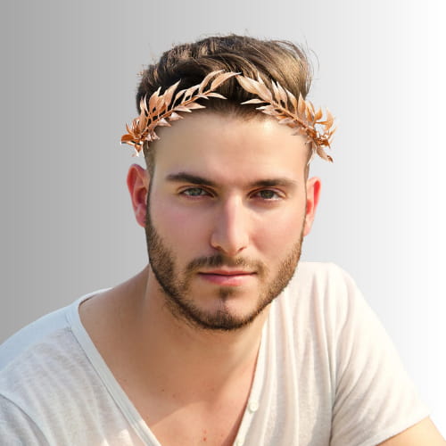 Golden Cloud Crown Hairstyle