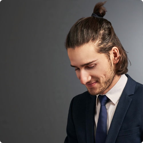 Half-Up Bun 