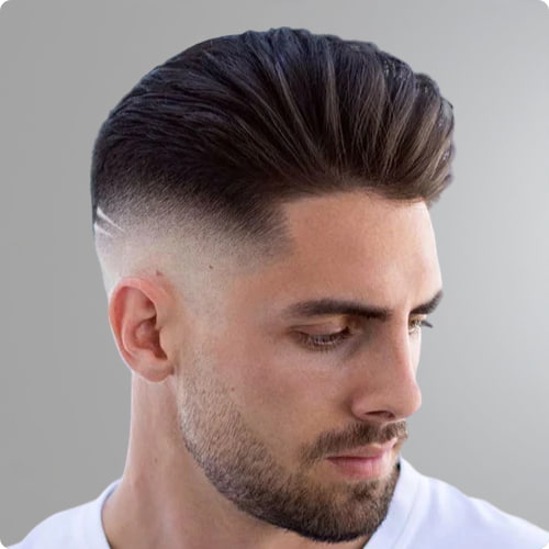 High Mid Taper Fade