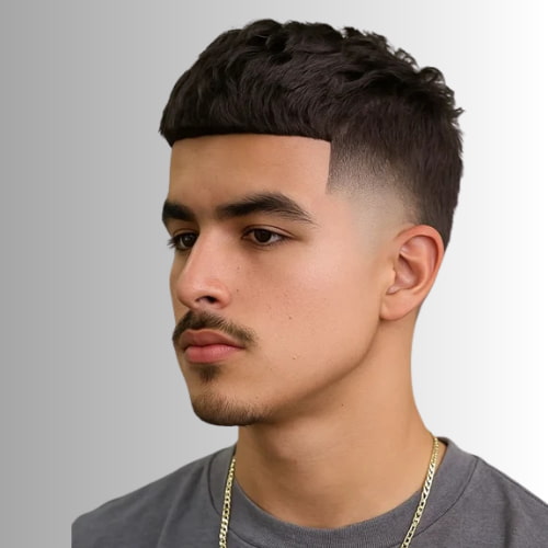Corte de cabelo degradé alto (High Taper Fade)