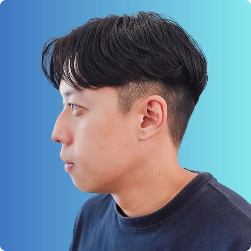 Korean Medium Hairstyle