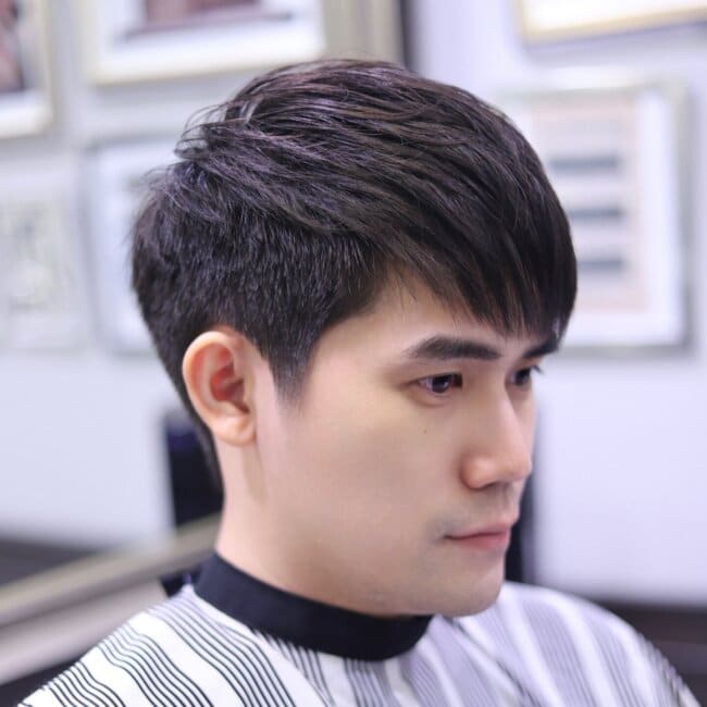 Korean Swept Fringe