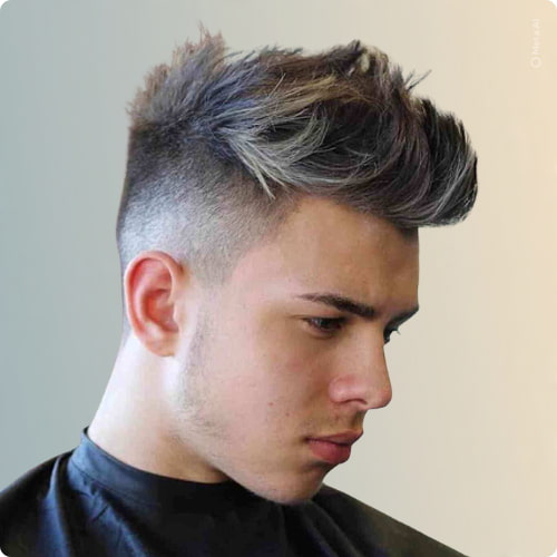 Layered Faux Hawk