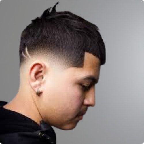 Line Up Mid Taper Fade