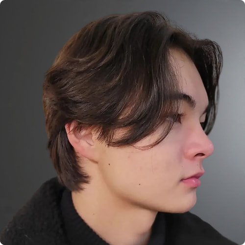 Long Flowing Mid-Part