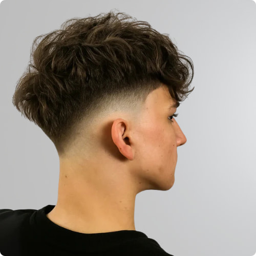 Long Hair Mid Taper