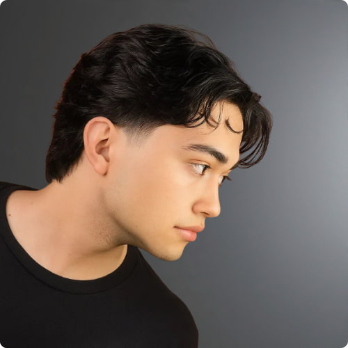 Medium Length Middle Part