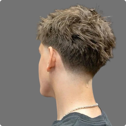 Messy Fringe with a Taper