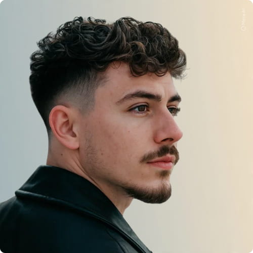 Messy Hair Faux Hawk