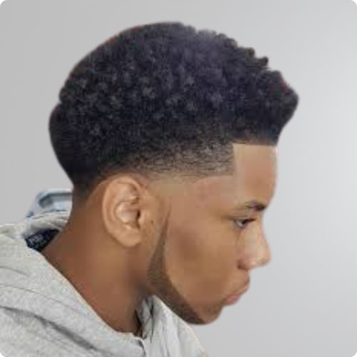 Mid Taper Fade Sponge Twist