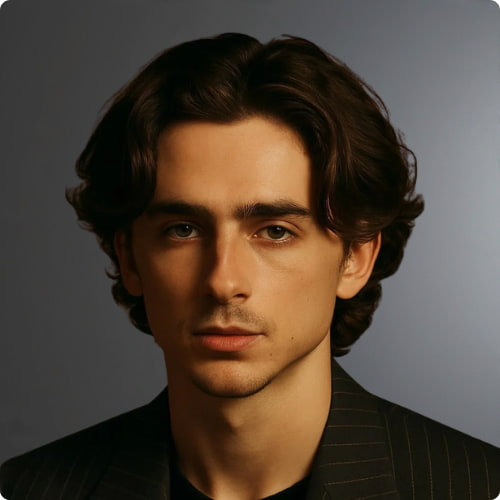 Modern Middle Part