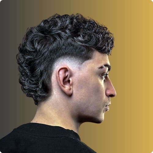 Mullet Burst Fade
