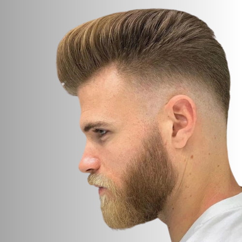 Pompadour Fade Power Haircut