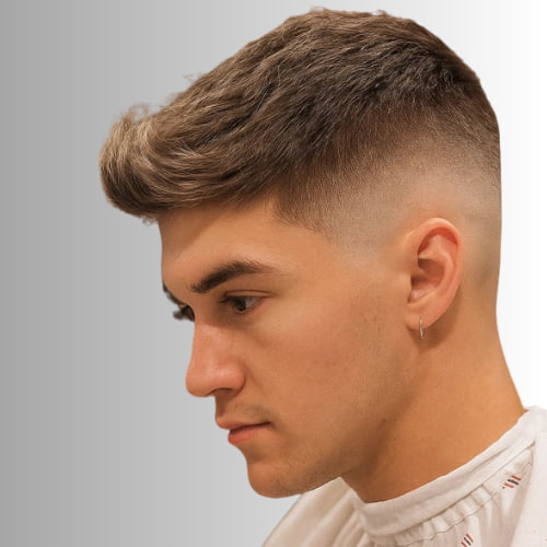 Quiff Fade Elevation Haircut