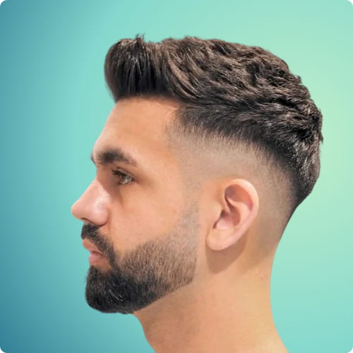 º Quiff Fade