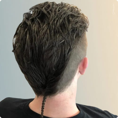 Rat Tail Faux Hawk
