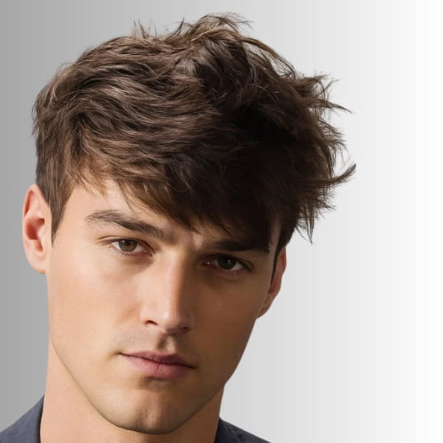 Side Swept Curtain Bangs