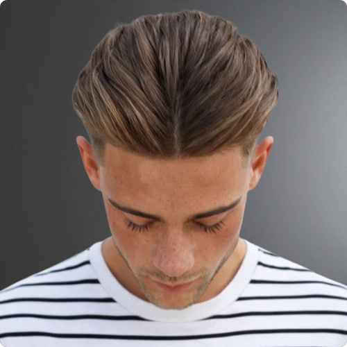 Slick Back Middle