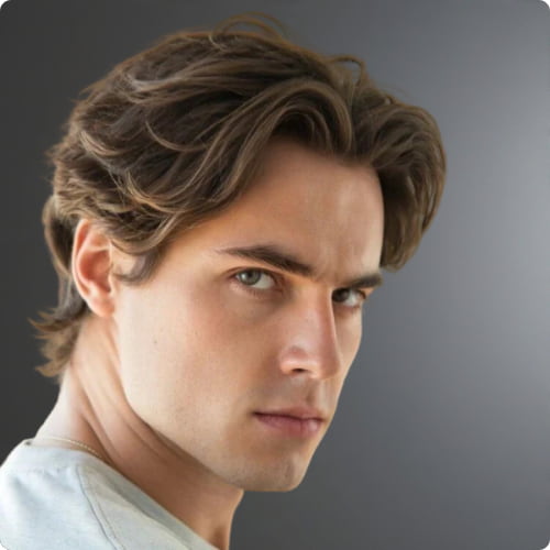 Soft Middle Part Cut