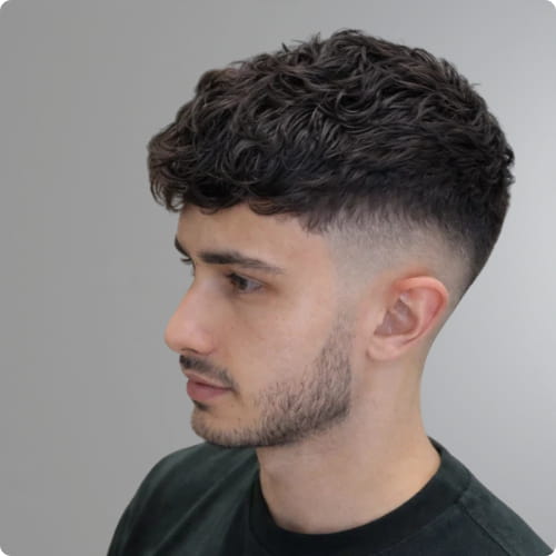 Textured Fringe with Undercut