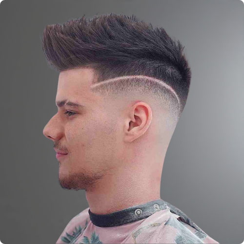 Undercut Mid Taper Fade
