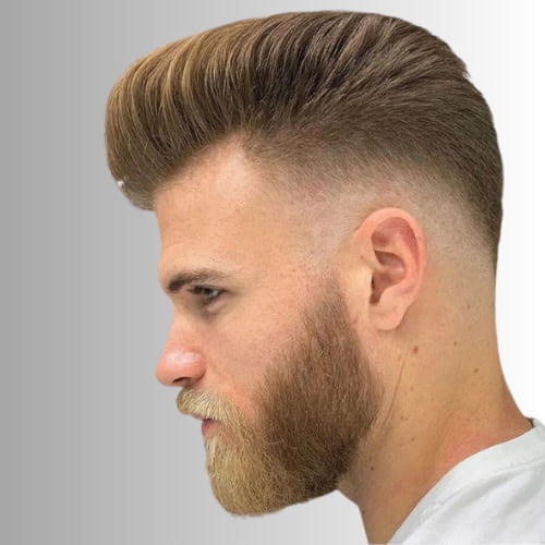 Blonde Hairs Pompadour 