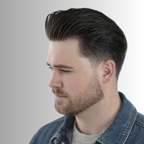 Classic Pompadour Haircut