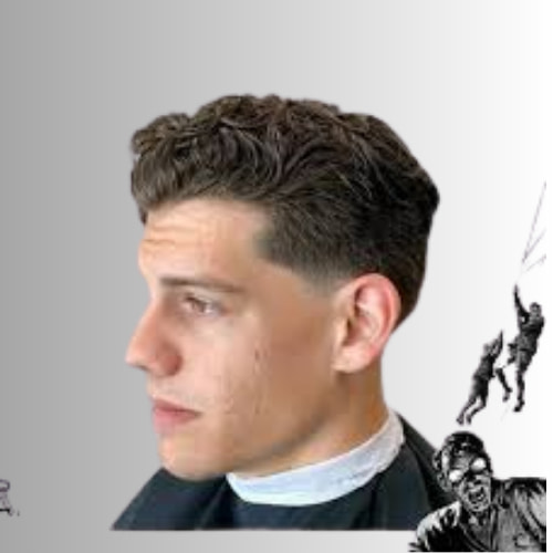 Curly Pompadour Haircut